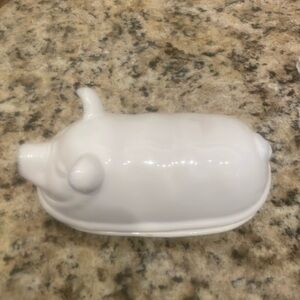 Pig Butter Dish